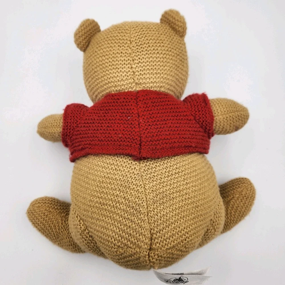 Disney Parks Winnie The‎ Pooh Knit Plush Toy